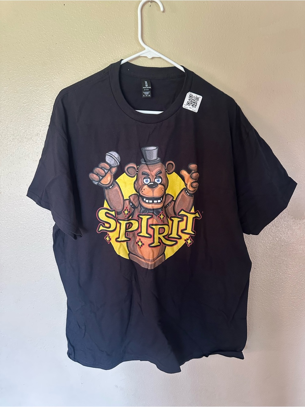 Spirit Halloween Freddy Fazbear Five Nights At Freddy Men's T-Shirt Size XL
